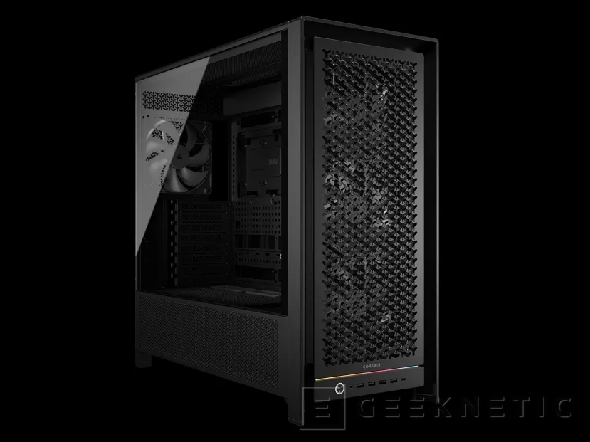 Geeknetic Corsair presenta la caja FRAME 5000D con más espacio interior y que admite radiadores de hasta 420 mm 1