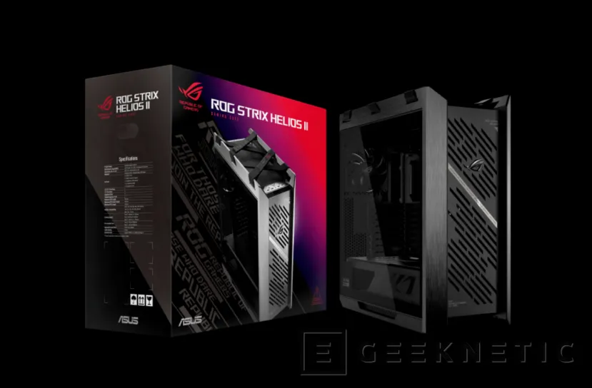 Geeknetic La caja para Gaming ASUS ROG Strix Helios II estará disponible el día 15 por 339,90 euros 4