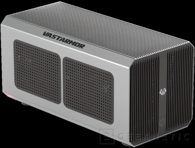 Geeknetic Vastarmor ha presentado una caja para GPU externa con USB-4 a 40 Gbps 1