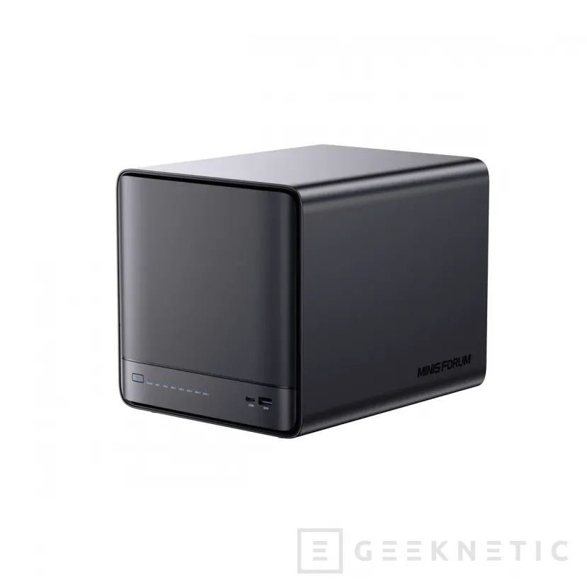 Geeknetic Minisforum ha lanzado su NAS N5 Pro con un AMD Ryzen AI HX PRO 370, 12 núcleos, NPU dedicada y muchas opciones de almacenamiento 5