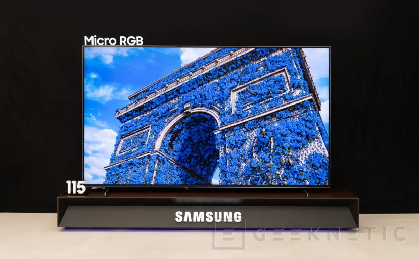 Geeknetic Samsung ha presentado su tecnología Micro RGB, incorporada en una nueva tele de 115 pulgadas 2