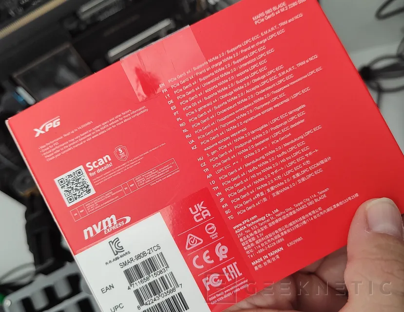 Geeknetic XPG MARS 980 BLADE 2TB Review 2