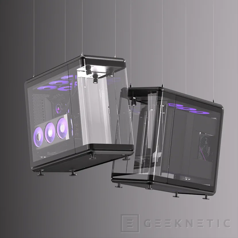 Geeknetic El PC para gaming Cooler Master MasterFrame 360 Panorama S incluye una NVIDIA RTX 5080 personalizada 5