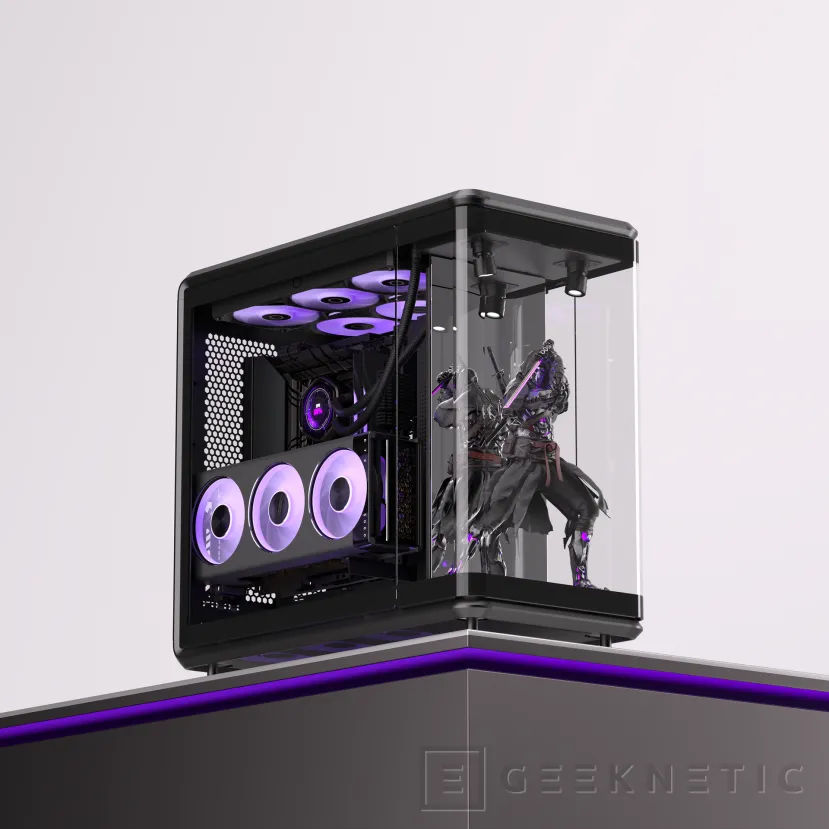 Geeknetic El PC para gaming Cooler Master MasterFrame 360 Panorama S incluye una NVIDIA RTX 5080 personalizada 1