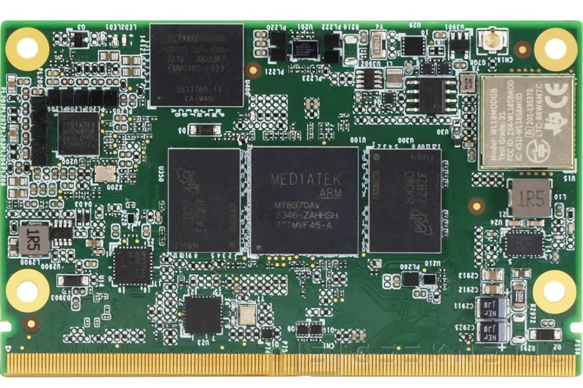 Geeknetic Nuevos módulos COM SMARC de AAEON para IoT con procesadores MediaTek Genio 1