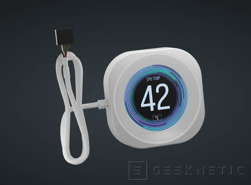 Geeknetic CORSAIR añade LCD a su RL AiO NAUTILUS RS, podrás monitorizar la temperatura de la CPU y otros valores en tiempo real 5