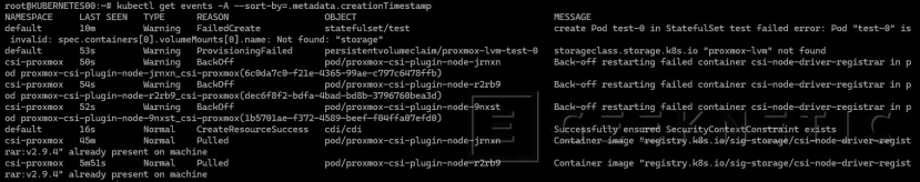 Geeknetic Gestión básica de un clúster Kubernetes: ¿Cómo sé si todo funciona bien? 7