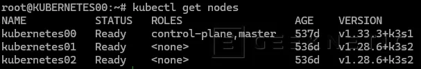 Geeknetic Kubernetes: Actualizar un Clúster Debian de forma sencilla 3