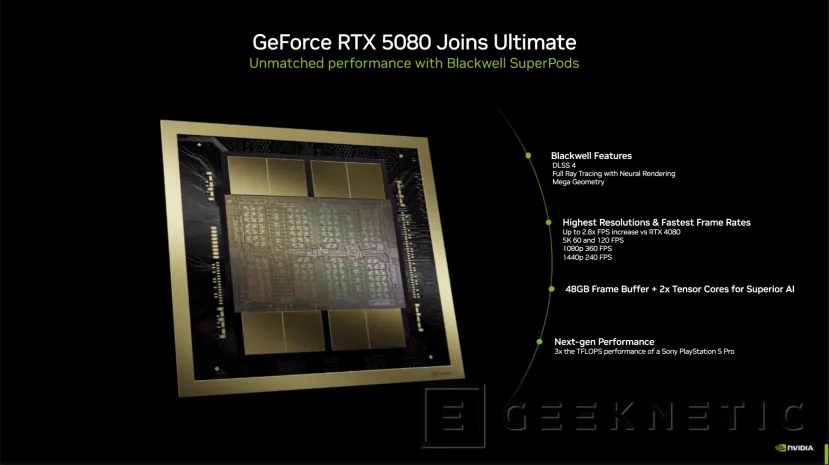 Geeknetic NVIDIA GeForce Now se pasa a la arquitectura Blackwell con las RTX 5080, hasta 2,8 veces más rendimiento que con la pasada generación 1