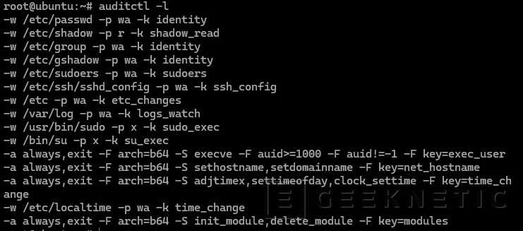 Geeknetic Mejora la Ciberseguridad de tus Sistemas Linux con Audit 5