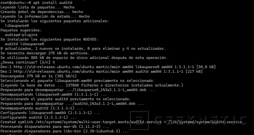 Geeknetic Mejora la Ciberseguridad de tus Sistemas Linux con Audit 1