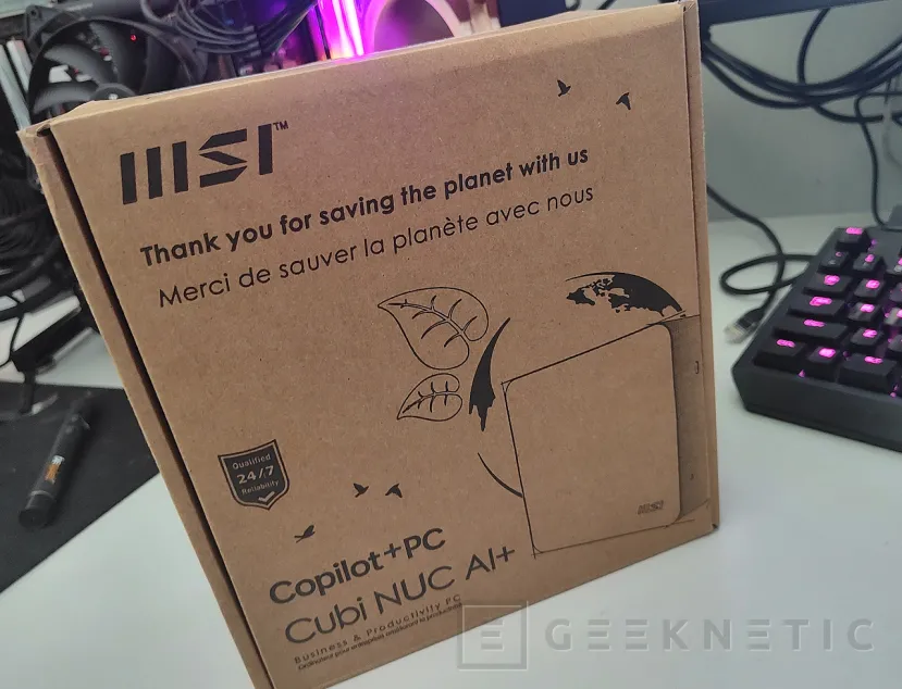 Geeknetic MSI Cubi NUC AI+ 2MG Review 1