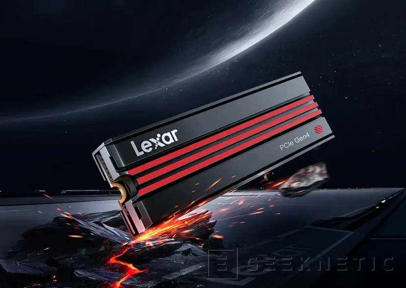 Geeknetic El SSD Lexar EQ790. promete 7.000 MB/s de velocidad y compatibilidad con PS5 gracias a su disipador compacto 1