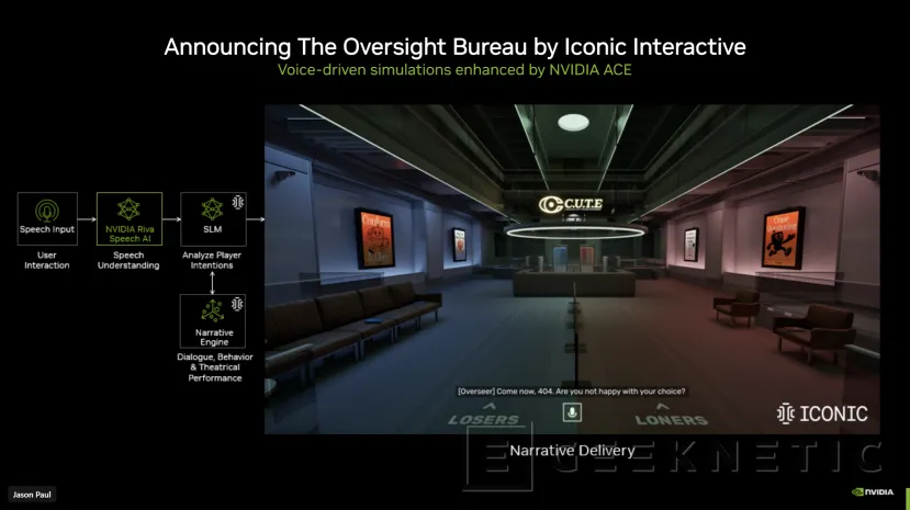 Geeknetic La Inteligencia Artificial de NVIDIA RTX llega a más juegos y NVIDIA ACE añade un nuevo controlador para conversaciones naturales 2