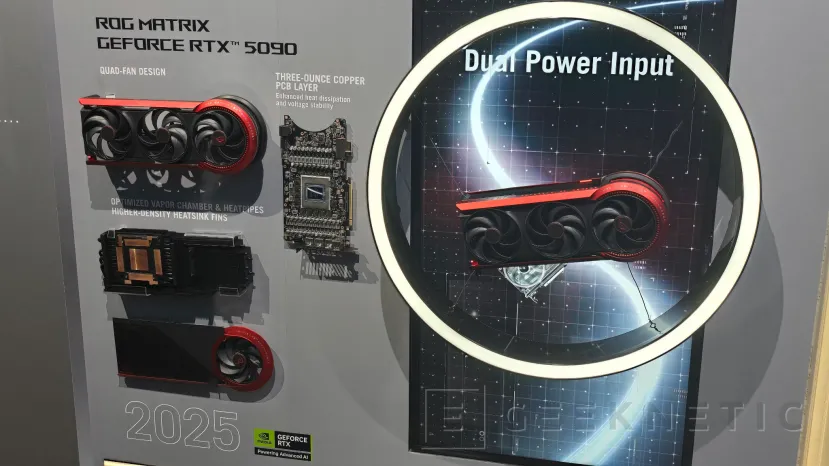 Geeknetic ASUS는 30주년을 기념하여 ROG MATRIX GeForce RTX 5090 Limited Edition을 선보입니다.