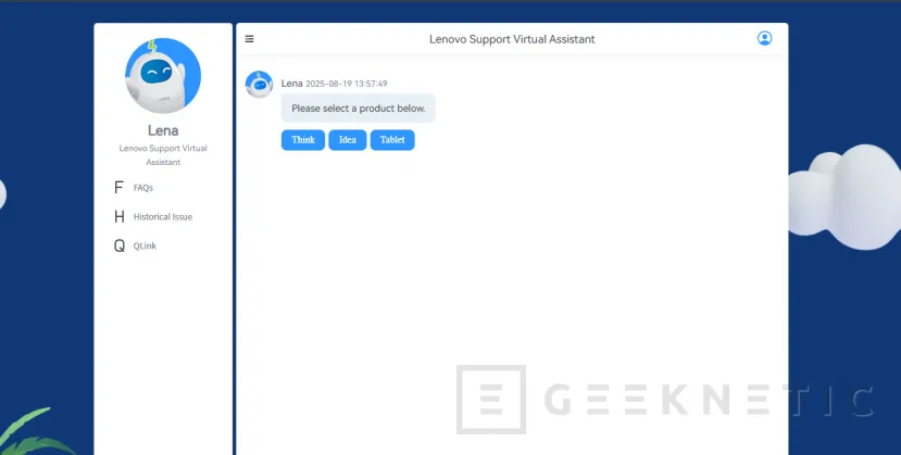 Geeknetic Descubren un grave fallo de seguridad en el chatbot de soporte de Lenovo que permite engañarlo para ejecutar código malicioso 1