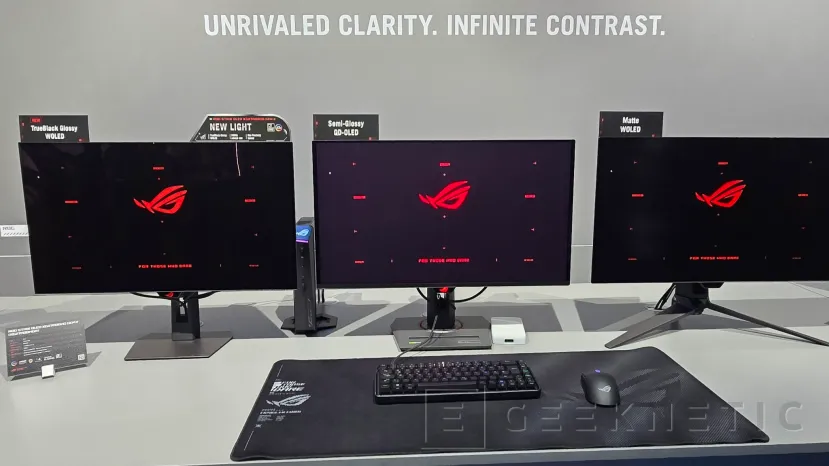 Geeknetic ASUS se pasa a la tecnología Tandem OLED con los nuevos monitores ROG Swift, hasta un 15% más de brillo y un 60% más de vida útil 6