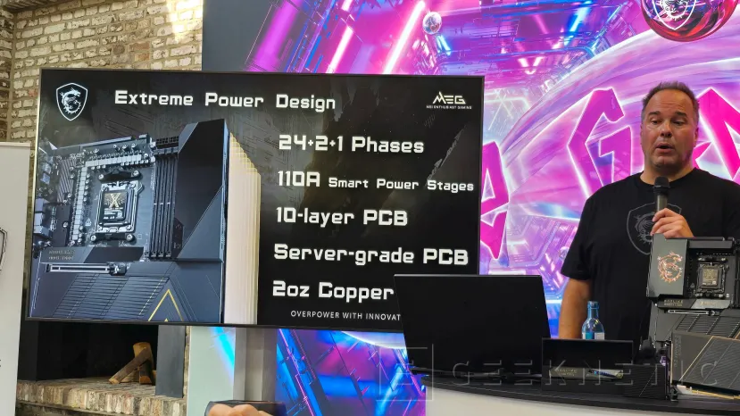 Geeknetic La nueva y exclusiva placa MSI MEG X870E GODLIKE X EDITION está limitada a 1.000 unidades 2