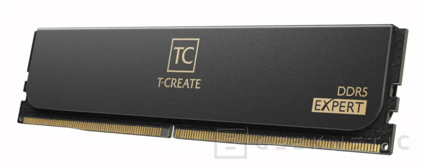 Geeknetic Nuevas memorias DDR5 para creadores  TeamGroup EXPERT CKD DDR5 a  7.200 MHz 1
