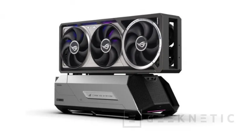 Geeknetic ¿Una RTX 5090 de sobremesa para un portátil? Con la ASUS ROG XG Station 3 ya es posible 1