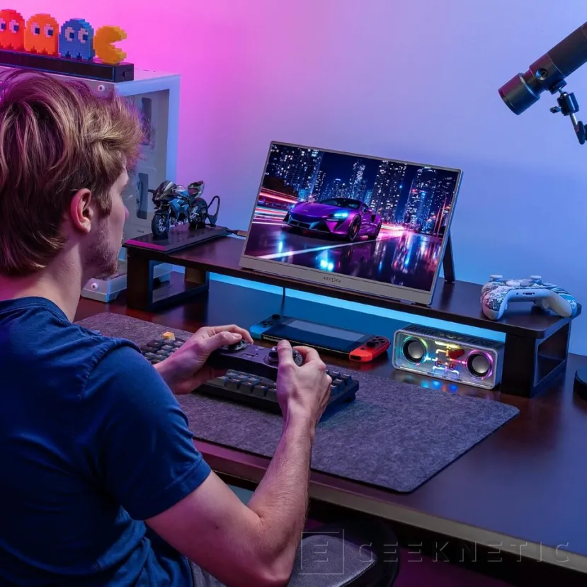 Geeknetic Arzopa Z3FC combina 16,1 pulgadas, 180 Hz y resolución 2.5K en un monitor portátil con cuerpo metálico y precio rompedor 2