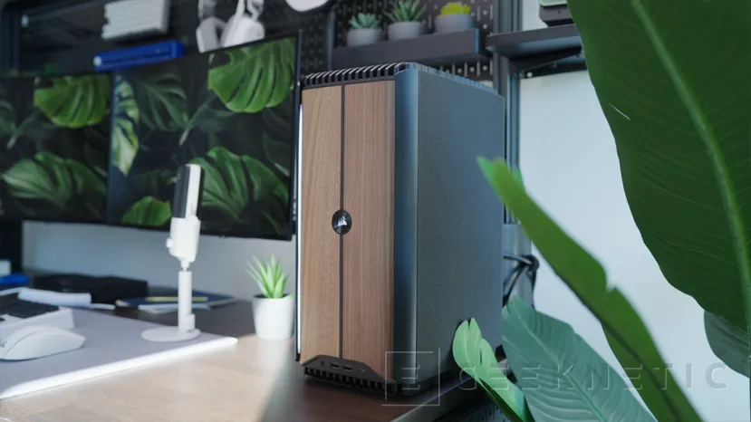 Geeknetic Corsair ONE a600 une Ryzen 9000X3D, RTX 5080 y refrigeración líquida dual en un PC compacto de 64 GB y 4 TB NVMe 3