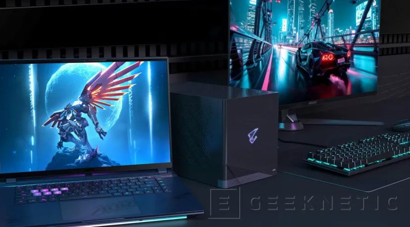 Geeknetic Nueva GPU externa de GIGABYTE que incluye una NVIDIA RTX 5090 y una gran conectividad 1