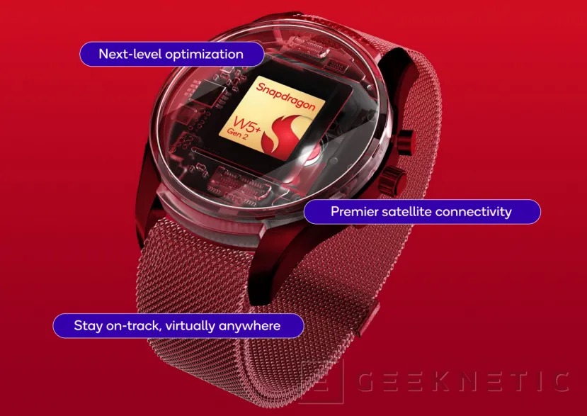 Geeknetic Los Smartwatches podrán enviar Mensajes por Satélite gracias a los nuevos Snapdragon W5 Gen 2 1