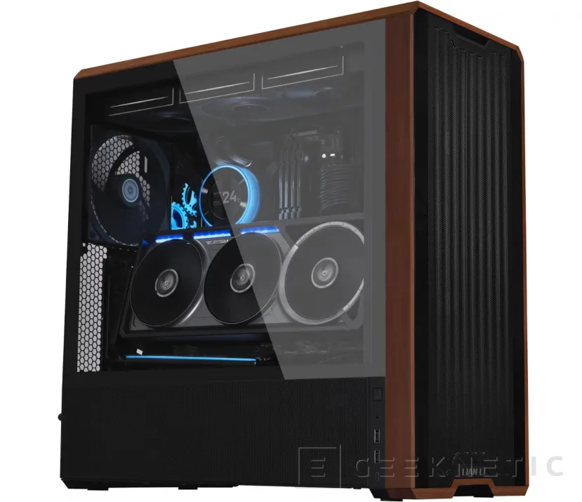 Geeknetic Este soporte vertical para gráficas de Lian Li tiene inclinación ajustable y soporta hasta 10 KG 3