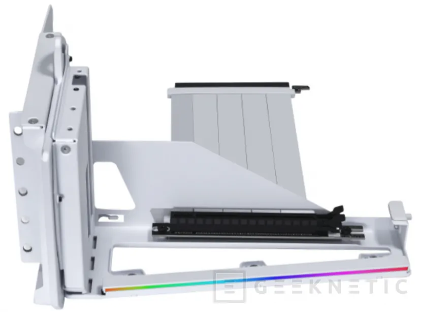 Geeknetic Este soporte vertical para gráficas de Lian Li tiene inclinación ajustable y soporta hasta 10 KG 2