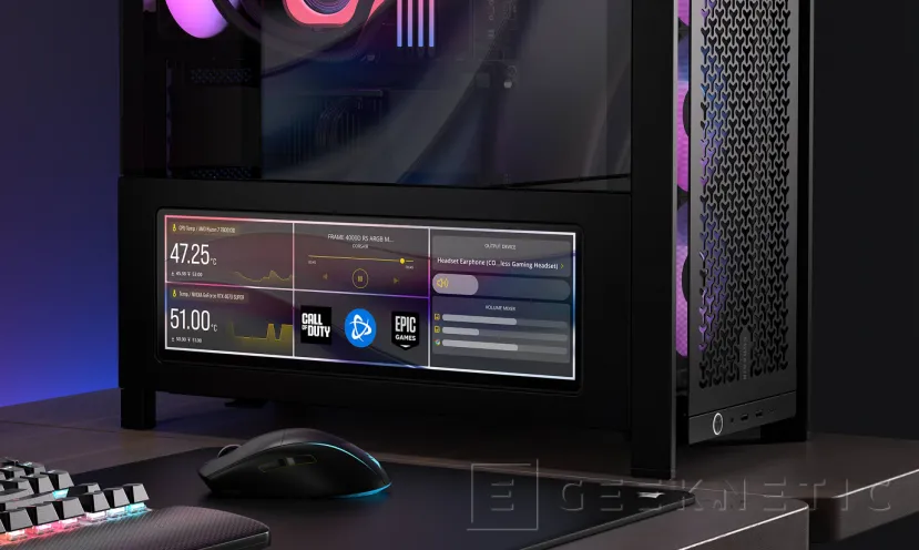 Geeknetic La nueva pantalla táctil CORSAIR XENEON EDGE es un dispositivo versátil que te ofrece métricas, widgets o funciones de Stream Deck 3