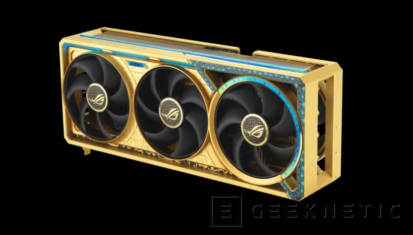 Geeknetic ASUS ya tiene disponible la ROG Astral RTX 5080 Dhahab Core OC: solo para Oriente Medio y un precio de 1.899 dólares 2