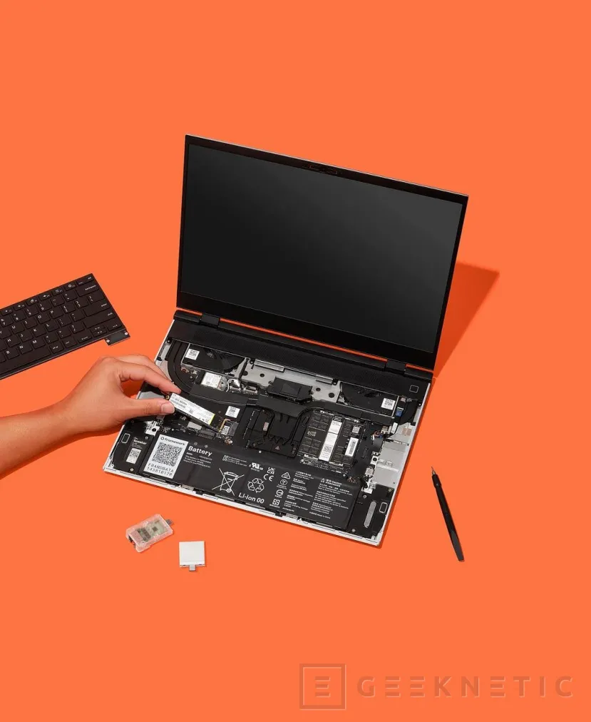 Geeknetic Framework añade como opción a sus portátiles modulares la RTX 5070 y opciones con los AMD Ryzen AI 300 Series 2
