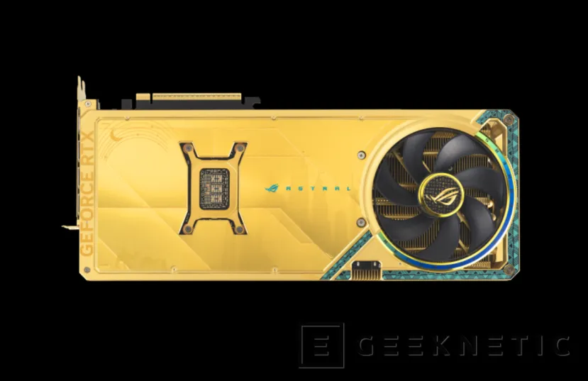 Geeknetic ASUS ya tiene disponible la ROG Astral RTX 5080 Dhahab Core OC: solo para Oriente Medio y un precio de 1.899 dólares 3