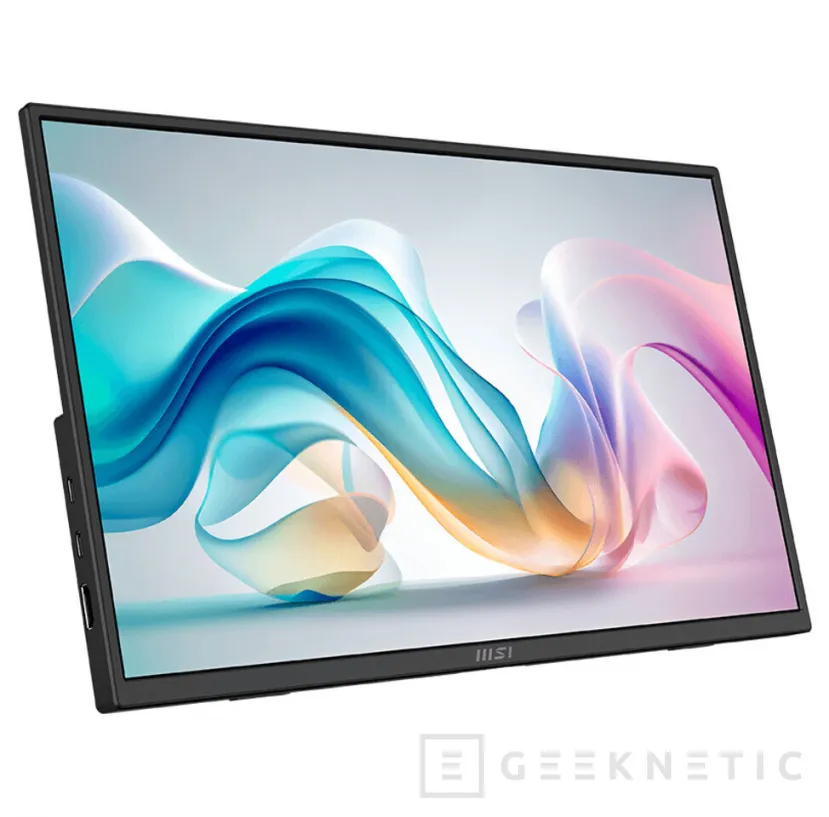 Geeknetic El nuevo monitor portátil MSI PRO MP165 E6 combina panel IPS Full HD de 15,6 pulgadas, conectividad USB-C y diseño ligero de 0,78 kg 1
