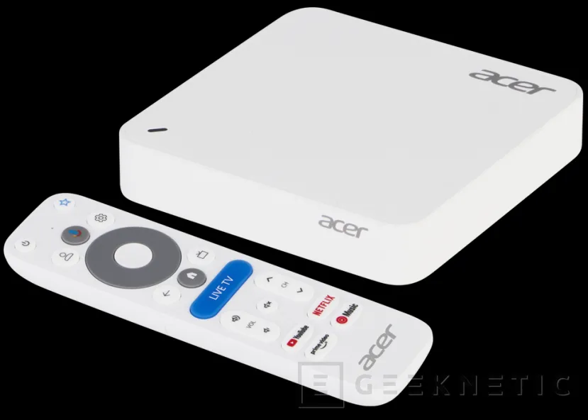 Geeknetic Acer lanza AiTV, su Google TV Box 4K con Amlogic S905X5 y WiFi 6 a un precio cercano al Xiaomi TV Box 3 1