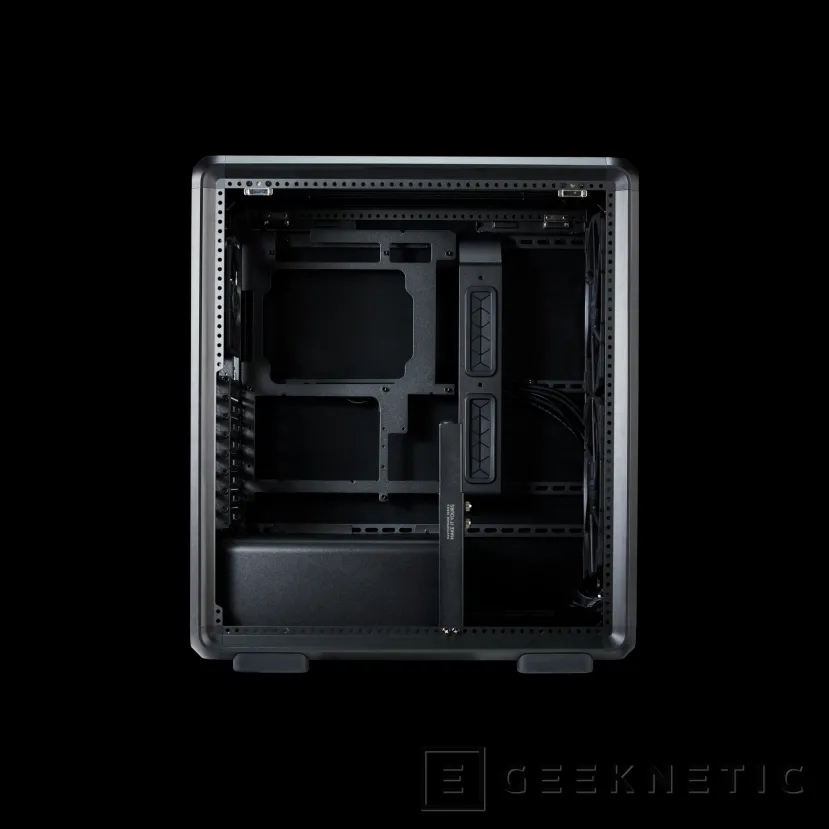 Geeknetic Nueva caja Cooler Master MasterFrame 500 Mesh, paneles intercambiables y ventiladores de 200 mm incluidos en el frontal 3