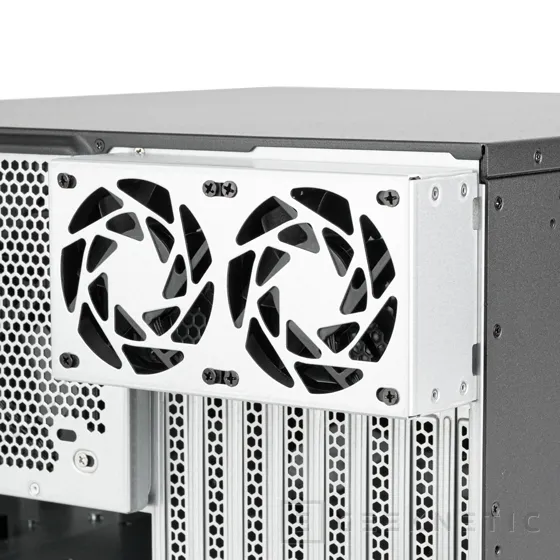 Geeknetic La caja para servidores SilverStone RM53-502 tiene espacio para una gran refrigeración en formato semitorre o 5U 4