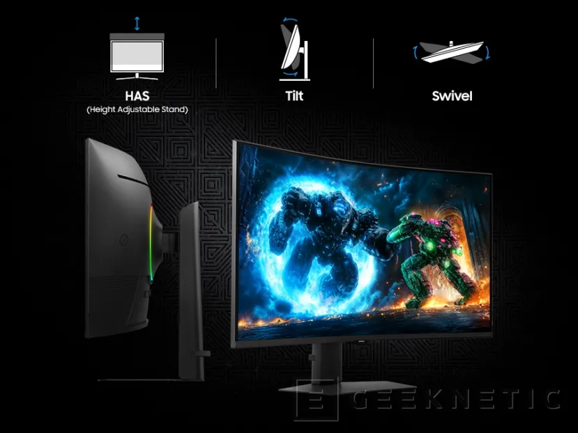 Geeknetic El nuevo monitor Samsung Odyssey G7 ofrece una opción de 37 pulgadas con resolución 4K y 165 Hz de tasa de refresco 2