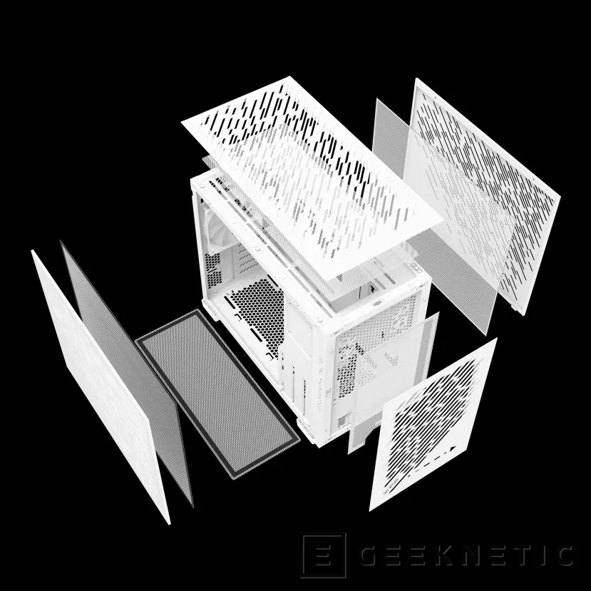 Geeknetic Nuevas cajas XPG VALOR NANO Series compatibles con NVIDIA SFF y con modelos AIR y MESH disponibles en color blanco y negro 3