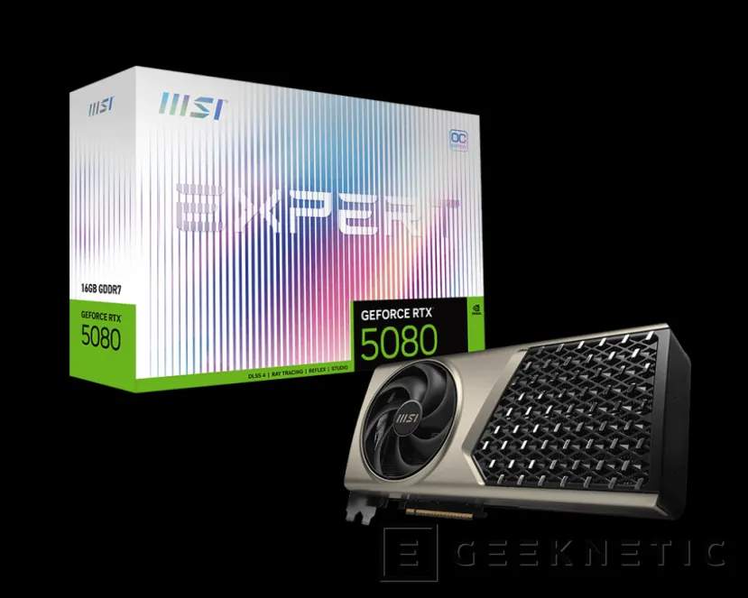 Geeknetic Las nuevas tarjetas gráficas MSI EXPERT añaden dos opciones RTX 50 Series para creativos y profesionales 2