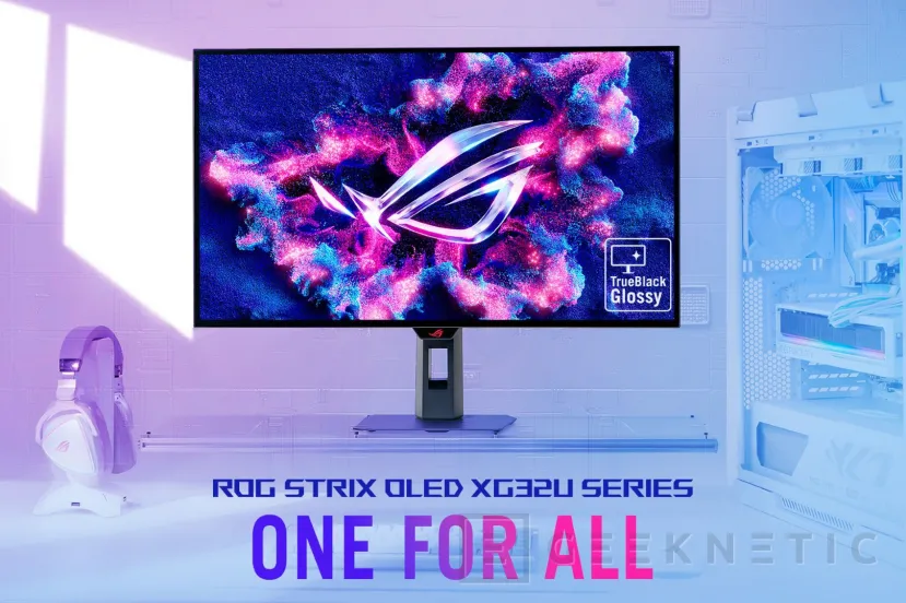 Geeknetic Nuevos monitores ASUS ROG para gaming con panel WOLED, resolución 4K y modo dual con hasta 480 Hz 3