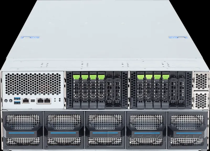 Geeknetic Ya disponible el nuevo Giga Computing XL44-SX2-AAS1 combinando GPUs Blackwell y SuperNIC de NVIDIA para abordar grandes cargas de IA 1