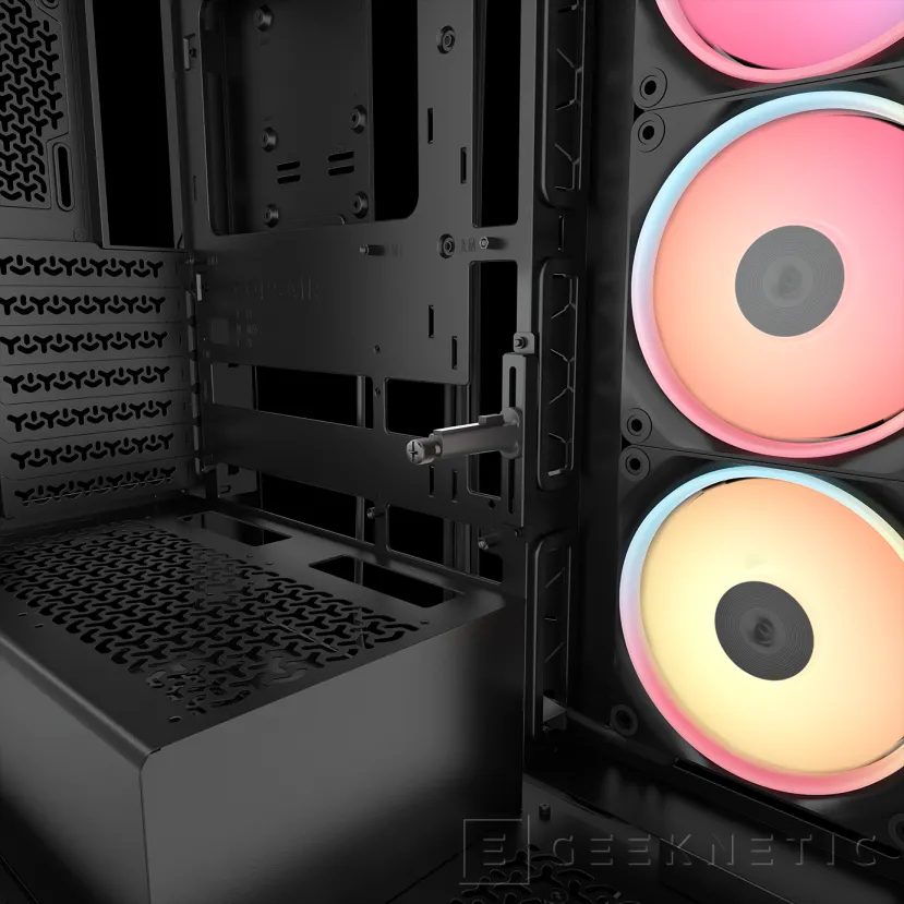 Geeknetic CORSAIR ha rediseñado su caja 3500X para incluir ventiladores con rotor invertido y mejor gestión del cableado 3