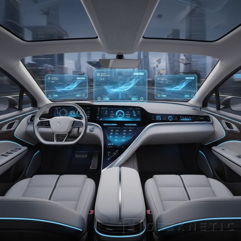 Geeknetic Qualcomm anuncia una colaboración con HARMAN para impulsar la inteligencia artificial en el sector automotriz 1
