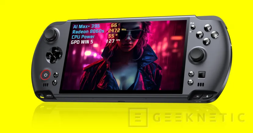 Geeknetic La consola portátil GPD Win 5 con el AMD Ryzen AI Max 395+ costará más de 1370 euros 1