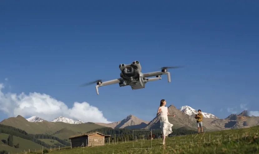 Geeknetic El DJI Mini 5 Pro estrena cámara de 50 MP, grabación 4K120 y LiDAR con menos de 250 gramos 2