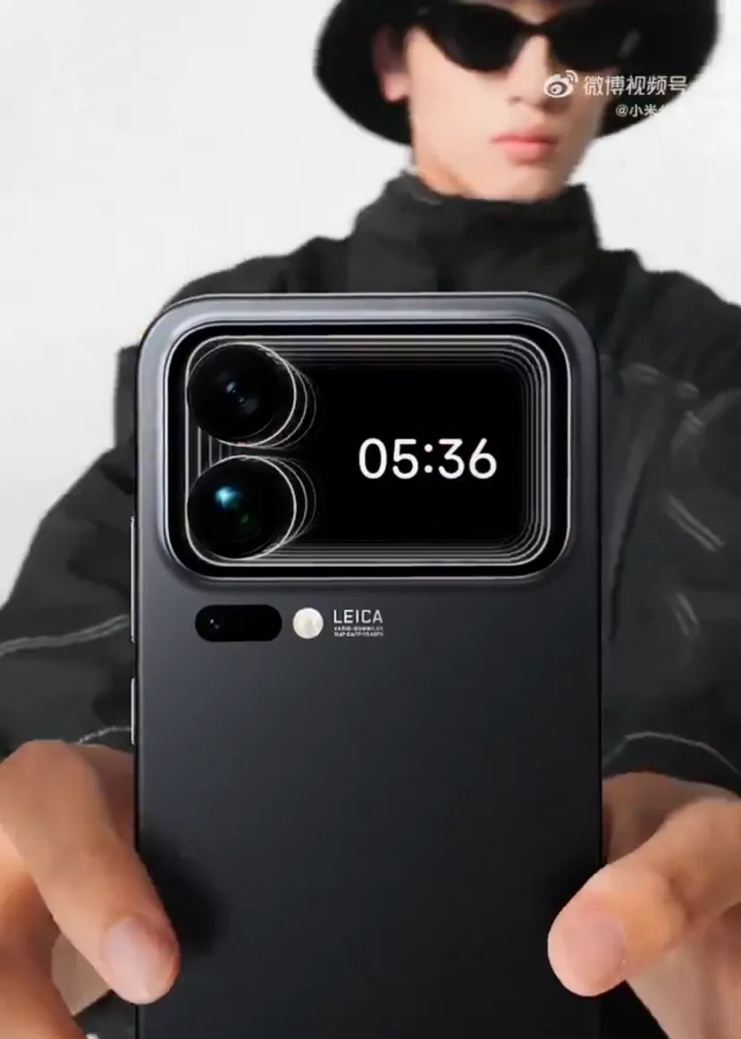 Geeknetic Aparece el Xiaomi 17 Pro mostrando en vídeo el funcionamiento de su segunda pantalla 2