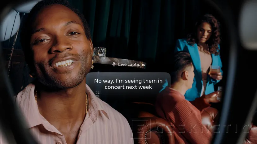 Geeknetic Meta ha presentado sus nuevas gafas Ray-Ban Display, que añaden una pantalla y control natural con tu mano 5