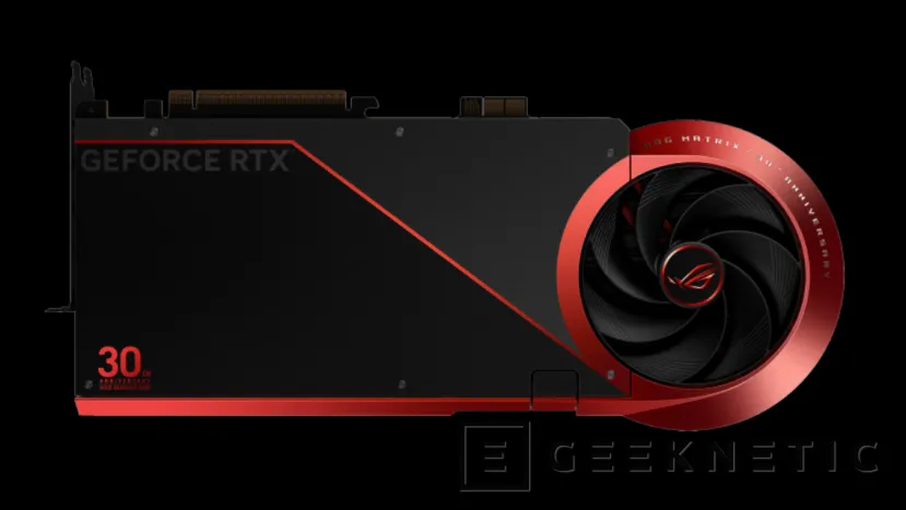 Geeknetic La ASUS ROG Matrix RTX 5090 de edición especial se lanzará a finales de octubre 2